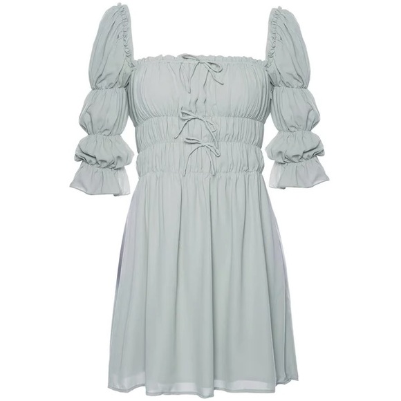 Lani the Label Ruched Mini Dress - Picture 2 of 5